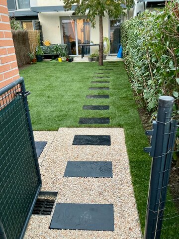 Aménagement d’un jardin à Belberaud