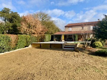 Aménagement d'un jardin à Fourquevaux